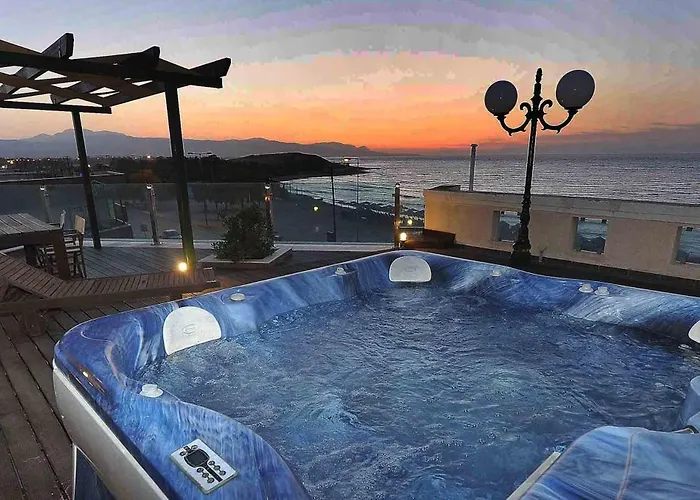 Livas Corinth Rooftop Seaview Apartment