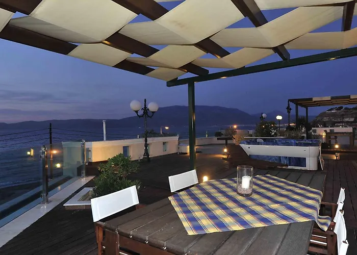 Livas Corinth Rooftop Seaview Apartment