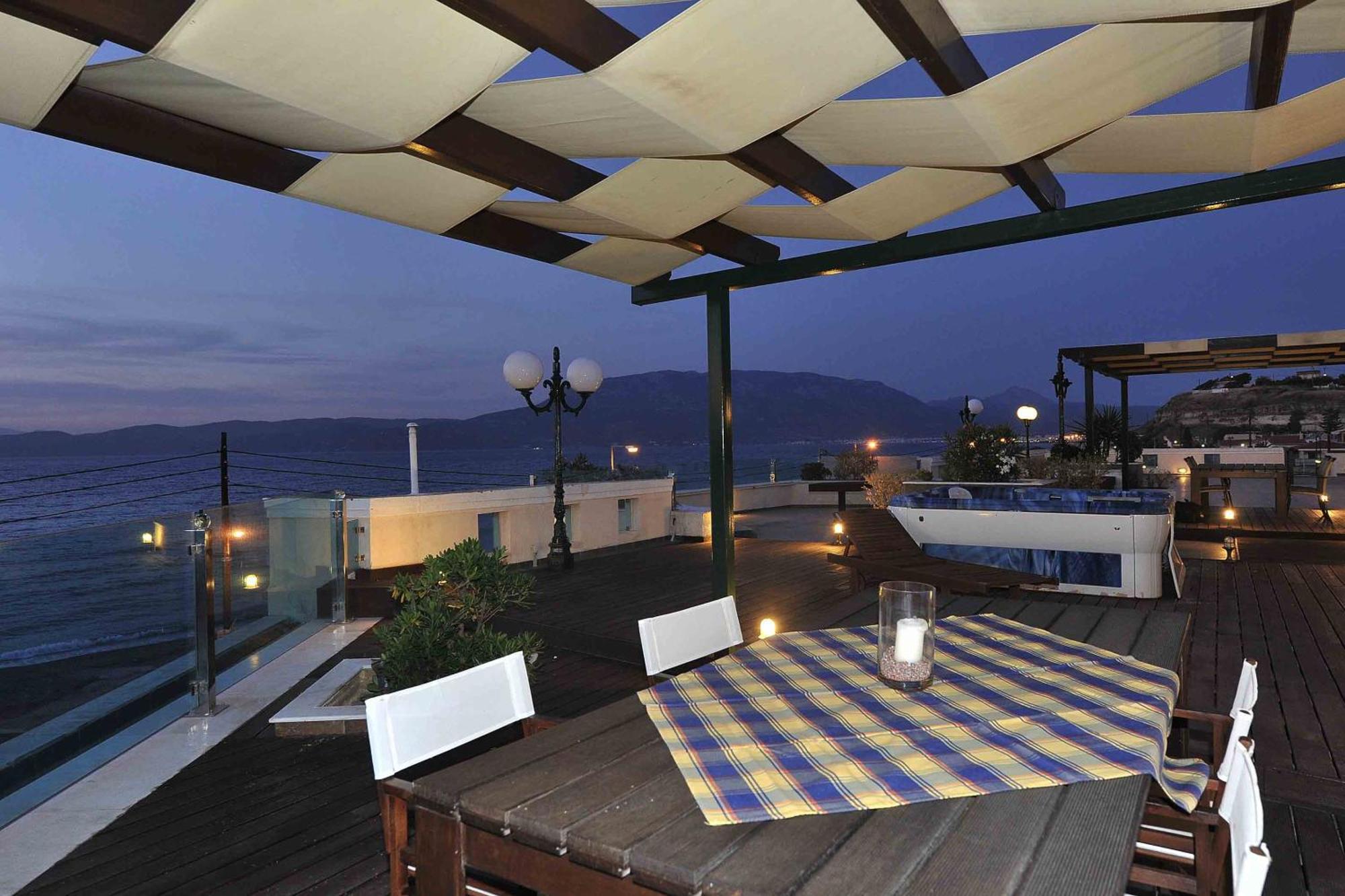 דירה Livas Rooftop Seaview Corinth